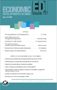 Economic Developments In India : Volume - 117