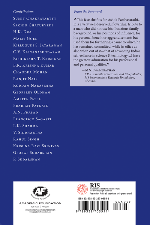 A Lifetime of Moulding Technology and Science Policy in India