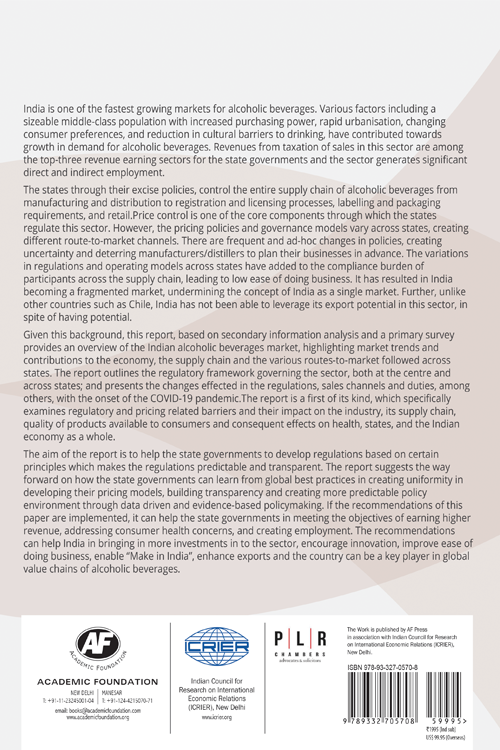 Developing Principles for Regulation of Alcoholic Beverages Sector in India