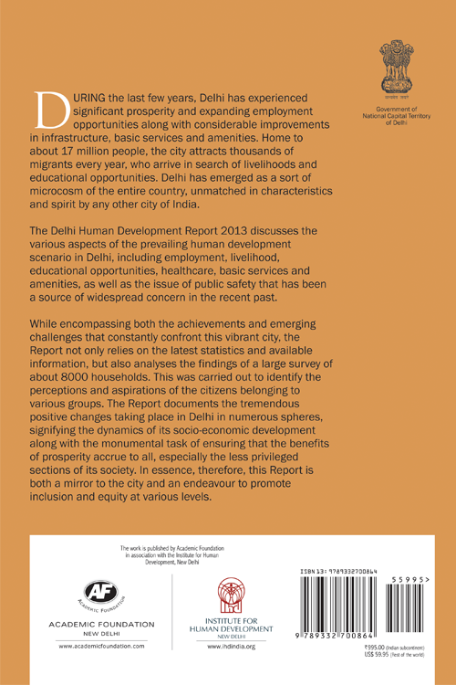 Delhi Human Development Report 2013