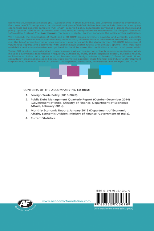 Economic Developments in India : Vol. 208