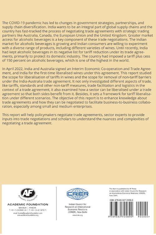 Liberalisation of Wine Trade under the India-Australia CECA