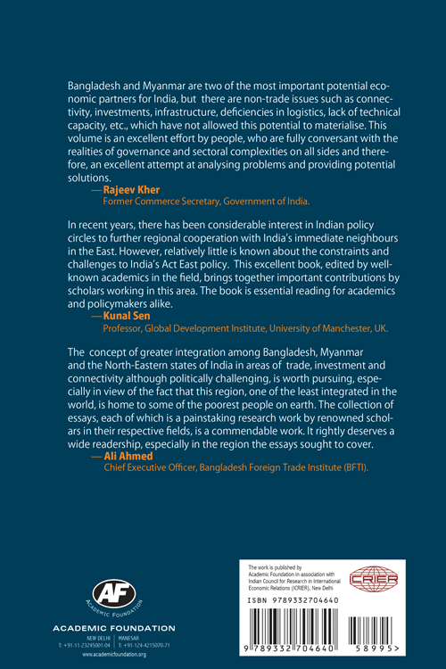 Sub-Regional Cooperation between India, Myanmar and Bangladesh