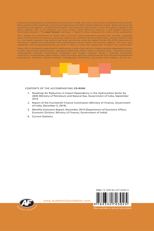 Economic Developments in India : Volume - 206