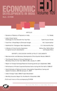 Economic Developments In India : Volume - 109