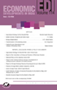 Economic Developments In India : Volume - 114