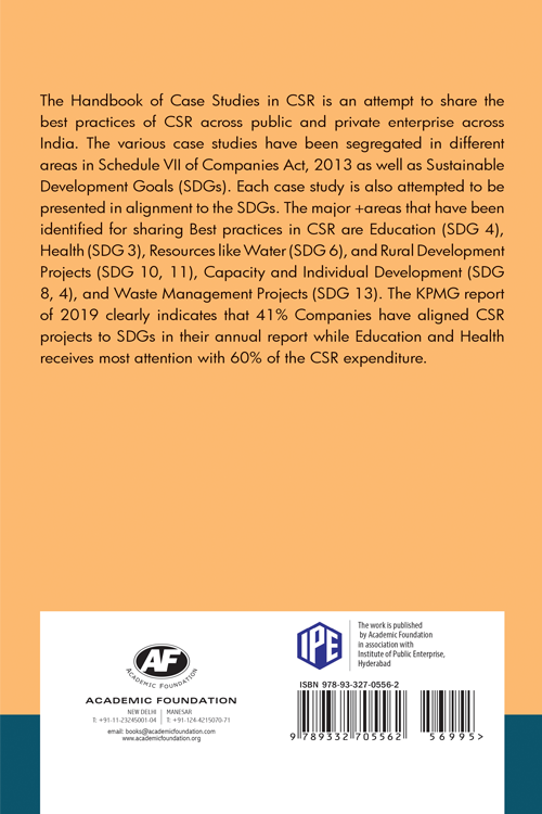 The Handbook of Case Studies in CSR