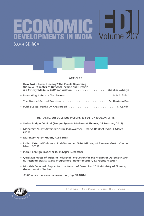 Economic Developments in India : Volume - 207