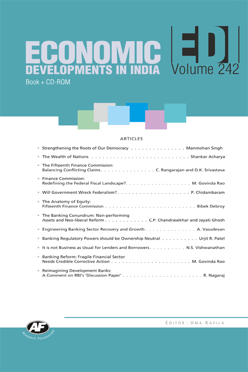 Economic Developments In India : Volume-242
