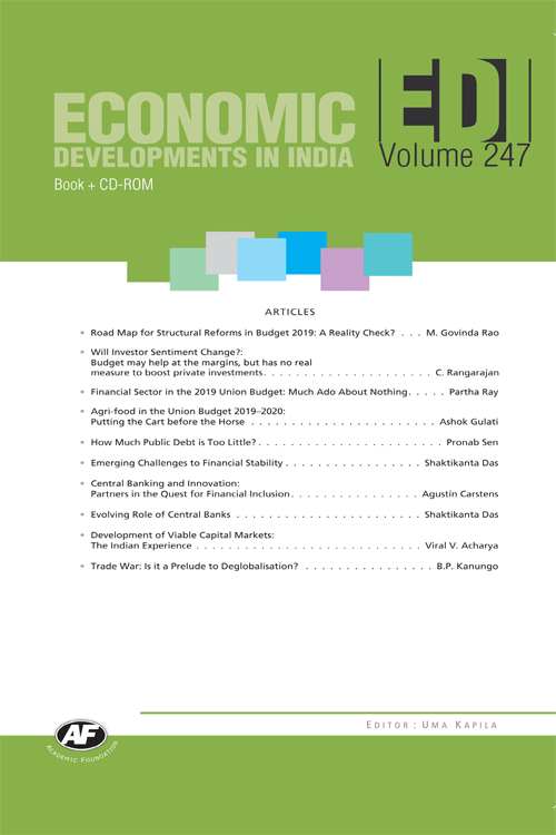 Economic Developments In India : Volume-247