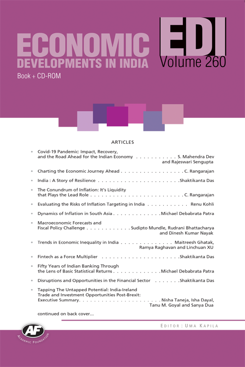 Economic Developments In India : Volume-260