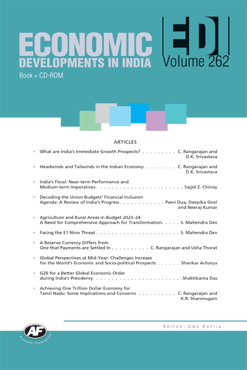Economic Developments In India : Volume-262
