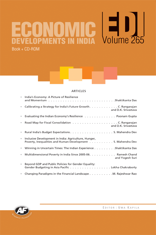 Economic Developments In India : Volume-265