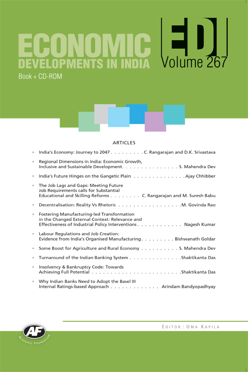 Economic Developments In India : Volume-267