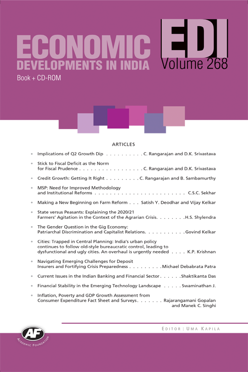 Economic Developments In India : Volume-268