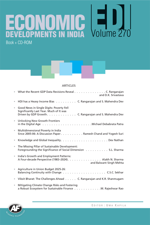Economic Developments In India : Volume-270