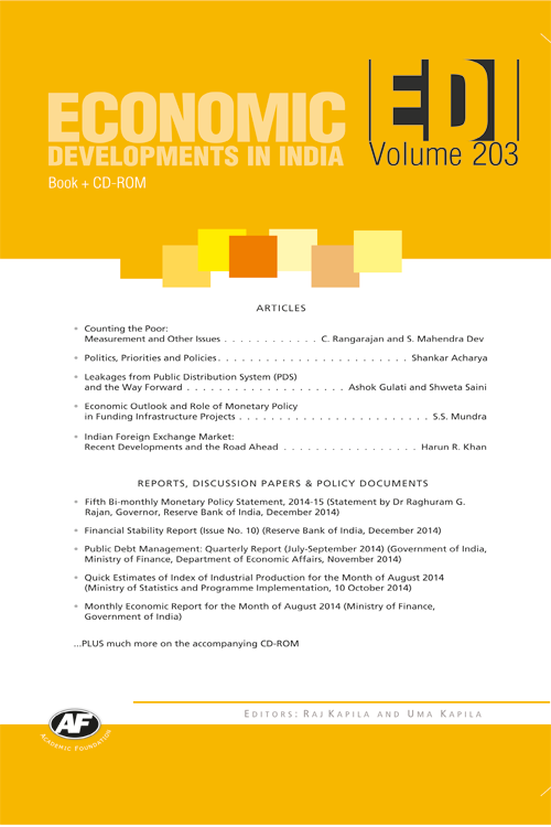 Economic Developments In India : Volume - 203