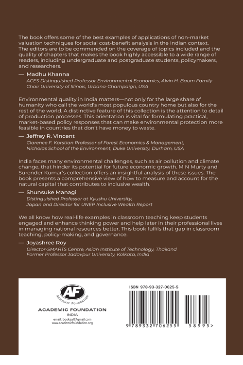 Environmental Valuation and Accounting