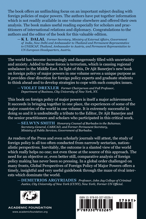 Global Perspectives on Foreign Policy of Major Powers