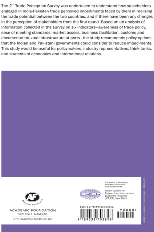 India-Pakistan: Trade Perception Survey