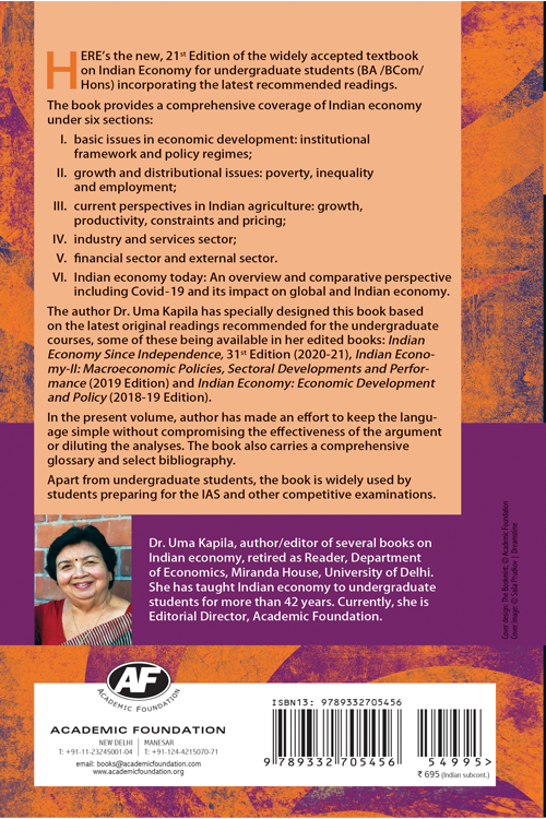 Indian Economy Performance and Policies