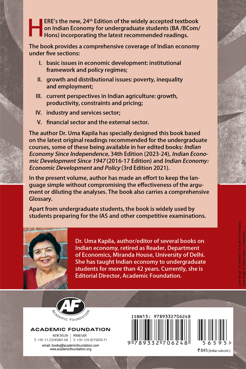 Indian Economy (24th Edition)