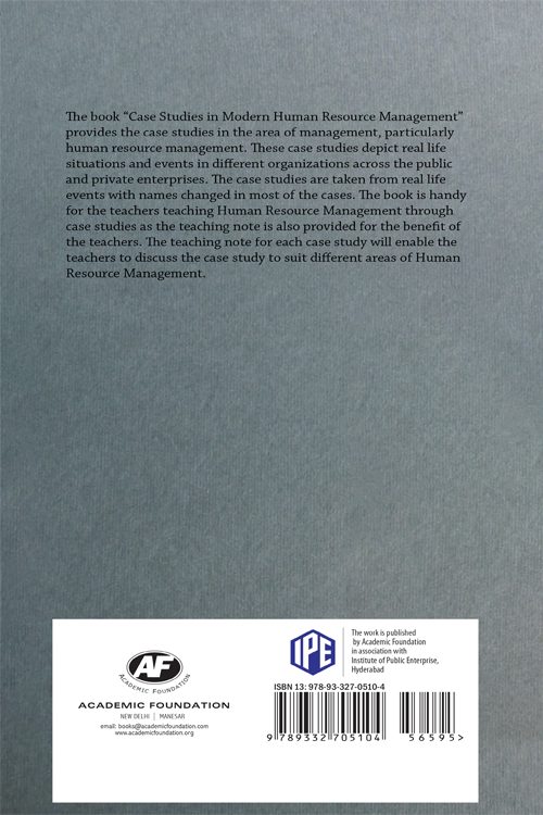 Case Studies in Modern Human Resource Management