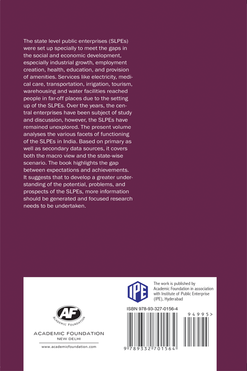 State Level Public Enterprises in India